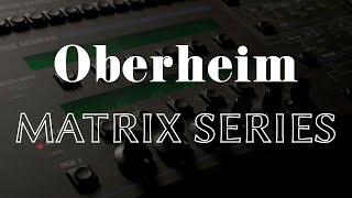 Oberheim Matrix 12 vs. Matrix 6 DRY EDIT - No Effects!