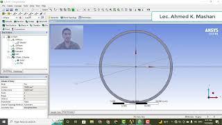 ANSYS,GEOMETRY,2,Learn how to use the Boolean tool and  drawing  the double pipe heat exchanger.