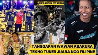 TANGGAPAN MAS WAWAN ABAKURA RACING TEKNO TUNER MENANG BALAP FILIPINA LAWAN ROW 1