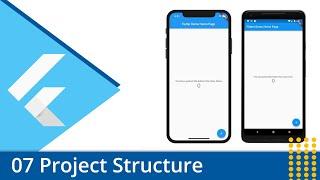 Flutter Tutorial - 07 Understanding The Structure of a Flutter Project