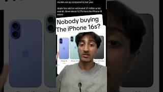 NOBODY is buying the iPhone 16s?