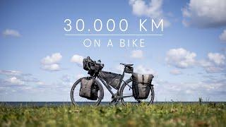 Riding my bike 30.000 km around the world