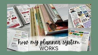 HOW MY CURRENT PLANNER SYSTEM WORKS | my planner stack in action! | tattooed teacher plans