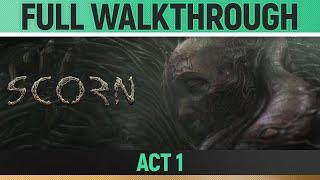 Scorn - Act 1 - Full Walkthrough - All Puzzle Solutions