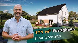 Fertighaus Tour: Green Homes Flair Sovrano - 171 m² Einfamilienhaus in Holzständerbauweise