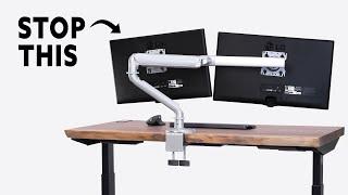 The Last Video You'll Need Before Buying a Monitor Arm