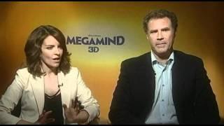 Will Ferrell and Tina Fey interview on Megamind