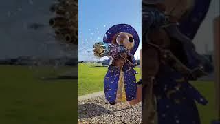 Wizard Beaver Tests Gatling Bubble Machine