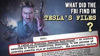 The Chilling Secrets of Nikola Tesla's Missing Files Hidden For Decades !