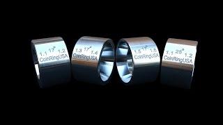 Making Coin Rings with Folding and Reduction Dies; Coin Ring Tools