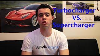 What is the difference between a supercharger and a turbocharger?