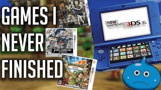 10 Nintendo 3DS Games I NEVER Finished