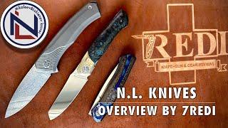 N.L. Knives Frodo & Aurus Overview - The next BIG Name from Russia?