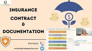 Insurance for UPSC EPFO | Insurance Contract and Documentation | Human Peritus