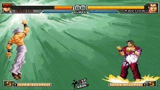 Takuma Detener Poderes vs Todos los personajes KOF 2002 UM Parte 1