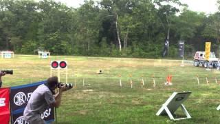 Jerry Miculek (Round 1) RockCastle AR15.com 3 Gun Nation Shoot-off