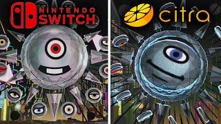 Miitopia Switch - All New Lumos Bosses Comparison (Switch vs. 3DS Emulator)