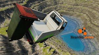 Cars Vs Leap Of Death #13 | BeamNg Drive | GM BeamNg