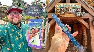 Tiana’s Bayou Adventure Ride | NEW Tiana’s Gift Shop | 50 Foot Drop | Walt Disney World 2024