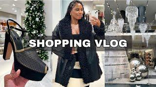 VLOGMAS! LET'S GO HOLIDAY SHOPPING  MONROE STEELE