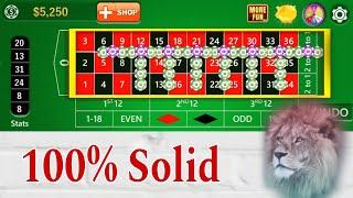  The 100% Solid Betting Strategy to Win at Roulette | Roulette Strategy to Win