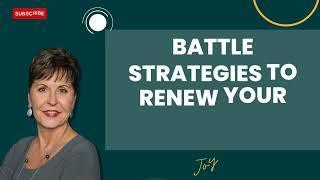 Podcast2803 | Battle Strategies To Renew Your MinD - Joyce Meyer 2024