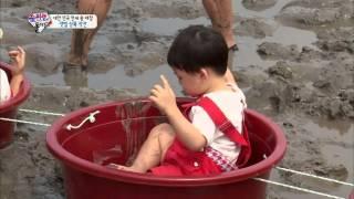 [HIT] 슈퍼맨이 돌아왔다-송대장의 갯벌 상륙 작전, 처음부터 '울음바다'.20140921