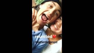 Asher Dov Angel and Peyton reunited for Andi Mack Season 2