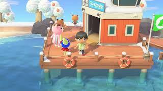 Setting Up Camp On AzureLife Island! | Animal Crossing New Horizons #1