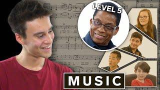 Jacob Collier Explains Music in 5 Levels of Difficulty ft. Herbie Hancock | WIRED