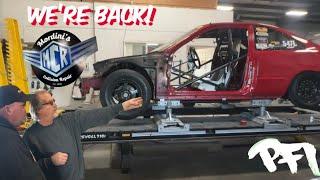 Exciting Times!! The Ultimate Frame Rack Straightens our Drag Car!