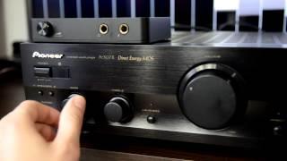 Pioneer A-307R amplifier + Philips speakers sound test [HQ record]