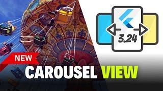 Flutter Release 3.24 | New CarouselView Tutorial
