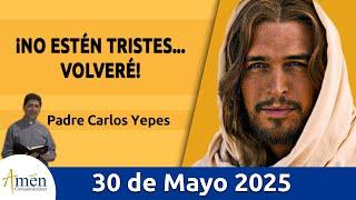 Evangelio De Hoy Viernes 30 Mayo 2025 #PadreCarlosYepes l San Juan 16,20-23a l Misa