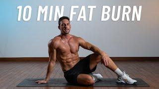 10 Min Fat Burning Cardio HIIT Workout at Home (No Equipment)