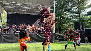 Sunshine and Group at African Arts Fest 2019