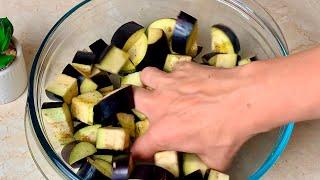 I won't fry eggplant anymore! Nobody can resist! The taste is incredible!