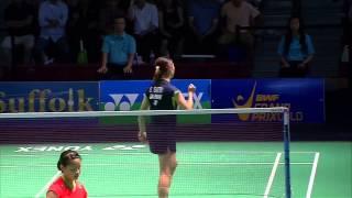 Yonex US Open C'ship 2015 | Badminton F M1-WS | N. Okuhara vs S. Sato