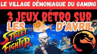 3 jeux rétro sur ! Des jeux Culte qui auraient du être des poissons d'Avril ! on va bien se marrer !