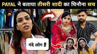 Payal Malik reply to SUNNY RAJPUT 3rd wife Heer  || Arman Malik Vlogs || Roop Mansi Song