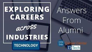 Exploring Careers Across Industries - Technology