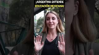 ¡Argentina Conoce Amabilidad Mexicana!  #shorts #youtubeshorts #extranjerosenmexico