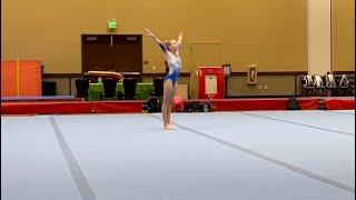 2023 Level 5 Floor Routine 9.7   Alyvia R.