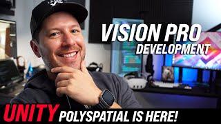 How To Get STARTED With Unity visionOS PolySpatial Tools! (Vision Pro Development)