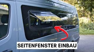 Seitenfenster selbst einbauen im Campervan - so geht's! Carbest RW Van Einbau Anleitung