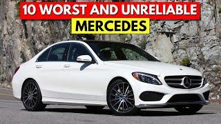 Top worst and unreliable Mercedes of all Times