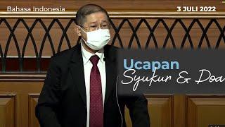 Pdt. David Tjioe - Ucapan Syukur & Doa