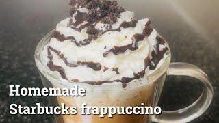 스타벅스 모카 프라푸치노(Homemade Starbucks mocha frappuccino)