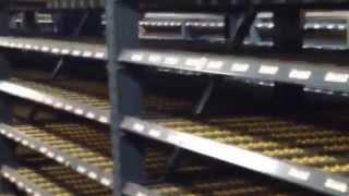 USED CONVEYOR PICK MODULE: Shelving & Conveyor for Picking Orders (Series 1)