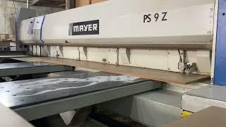 Mayer Psz9 Panel Ebatlama Makinesi. - Marcus Makine #mayer #ebatlama #panelebatlama #marcusmakine